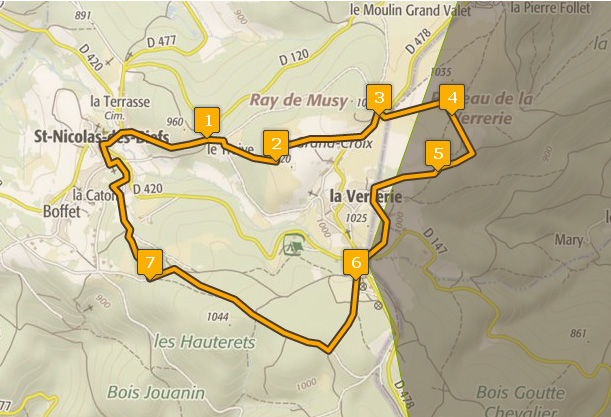 Le roc du Vacher